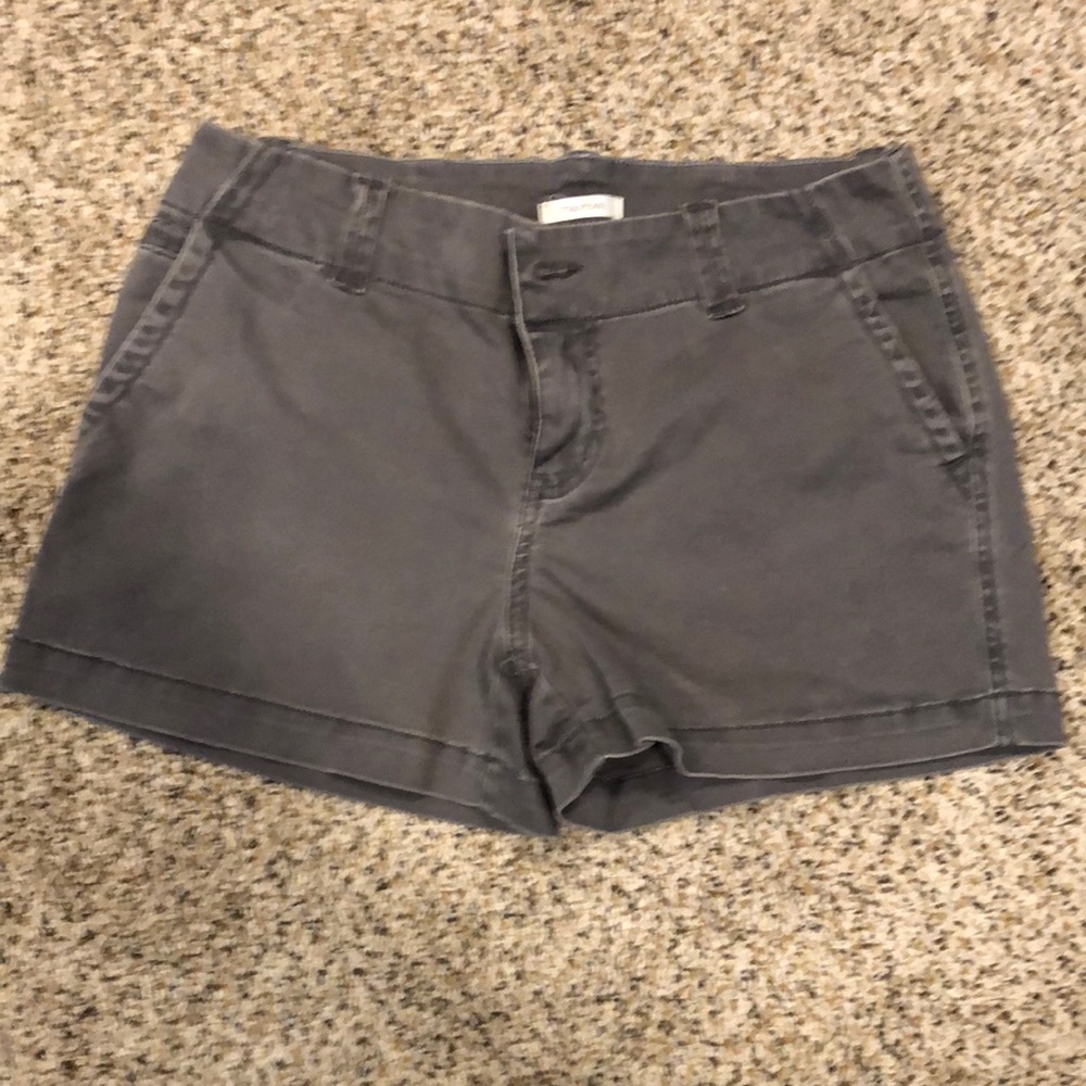 Maurices 98% cotton/2% spandex Dark Gray size 5/6 shorts